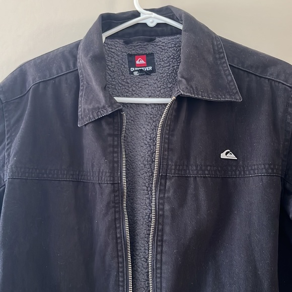 Quicksilver sherpa lined zip up utility jacket - Picture 3 of 10